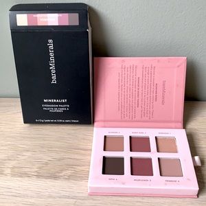 New BareMinerals Mineralist Eyeshadow Palette Rosewood Pinks